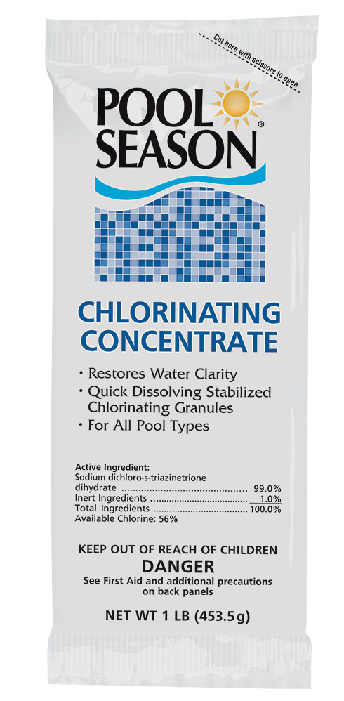 HGH-50-2501  - Quick Dissolving Chlorine Shock - 1lb bag - HGH-50-2501